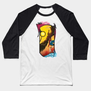 Ksetrajna – Anthro Java Eagle Baseball T-Shirt
